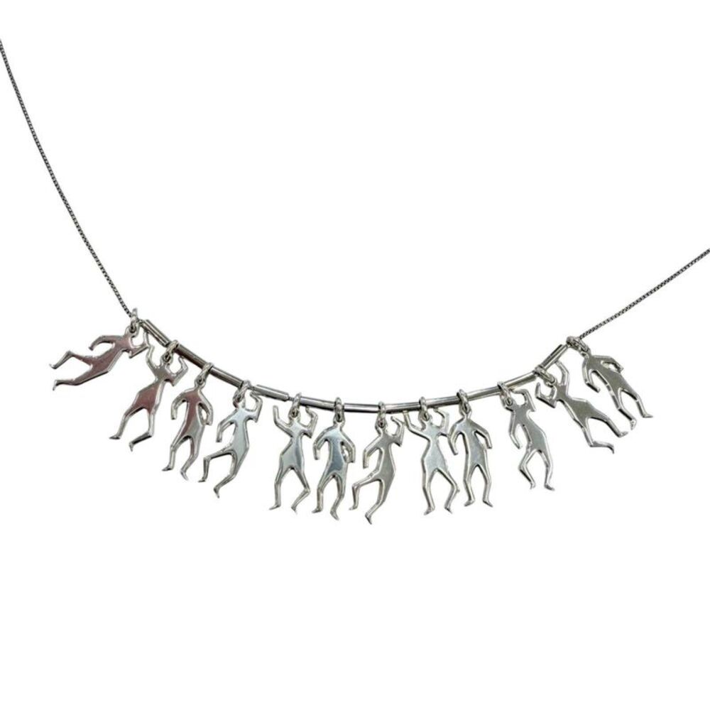 Bottega Veneta Silver Necklace